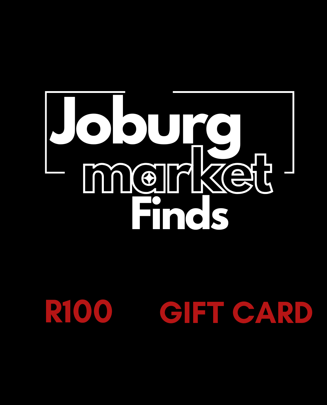Joburg Market Finds Gift Card